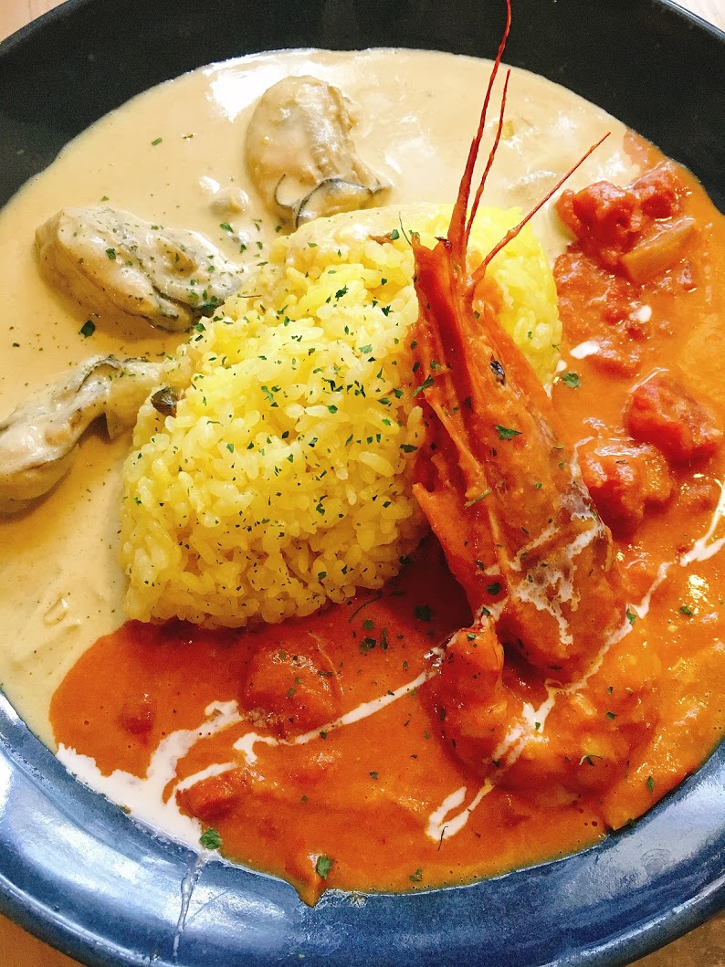 のけぞる海老カレー♪♪ – しまなみカレー ルリヲン