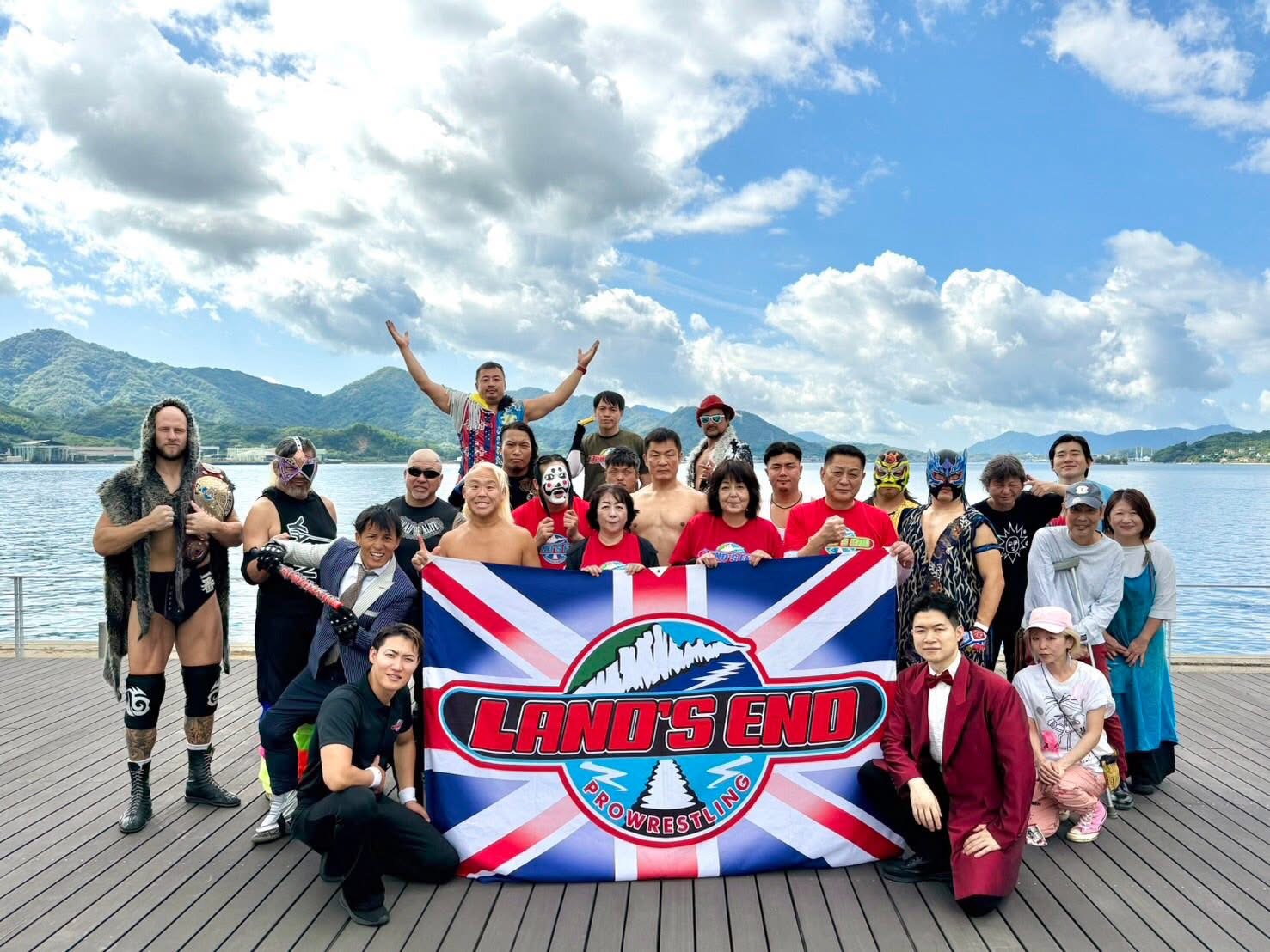 the ランズエンドプロレス因島大会 2025 ぶち盛り上がった
