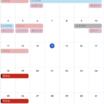 5月営業日のお知らせ~後半~